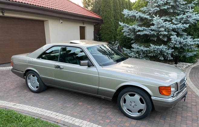 Mercedes-Benz Klasa S cena 129000 przebieg: 189500, rok produkcji 1990 z Lesko małe 379